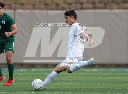 Thumbnail 2 in The Woodlands vs. Lake Travis (UIL 6A Boys Soccer State Semifinal) photogallery.
