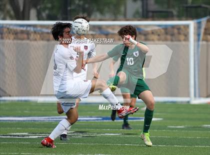 Thumbnail 3 in The Woodlands vs. Lake Travis (UIL 6A Boys Soccer State Semifinal) photogallery.