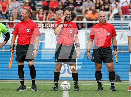 Thumbnail 1 in The Woodlands vs. Lake Travis (UIL 6A Boys Soccer State Semifinal) photogallery.