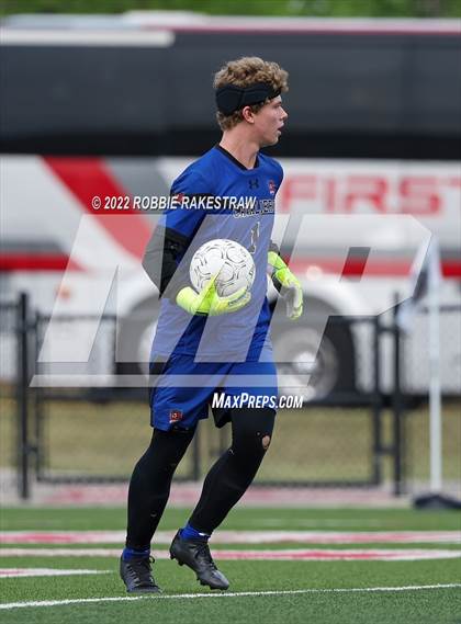 Thumbnail 1 in The Woodlands vs. Lake Travis (UIL 6A Boys Soccer State Semifinal) photogallery.