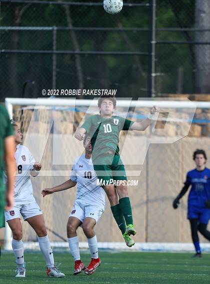 Thumbnail 1 in The Woodlands vs. Lake Travis (UIL 6A Boys Soccer State Semifinal) photogallery.