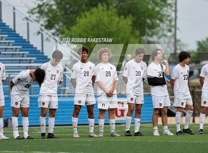 Thumbnail 3 in The Woodlands vs. Lake Travis (UIL 6A Boys Soccer State Semifinal) photogallery.