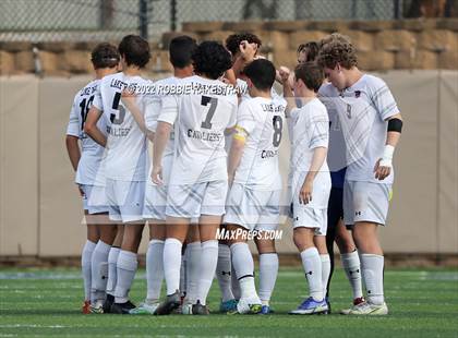 Thumbnail 1 in The Woodlands vs. Lake Travis (UIL 6A Boys Soccer State Semifinal) photogallery.