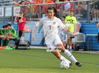 Thumbnail 1 in The Woodlands vs. Lake Travis (UIL 6A Boys Soccer State Semifinal) photogallery.