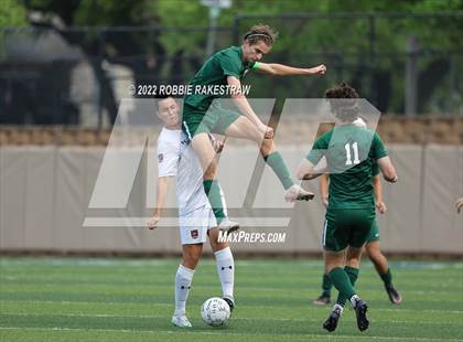 Thumbnail 3 in The Woodlands vs. Lake Travis (UIL 6A Boys Soccer State Semifinal) photogallery.