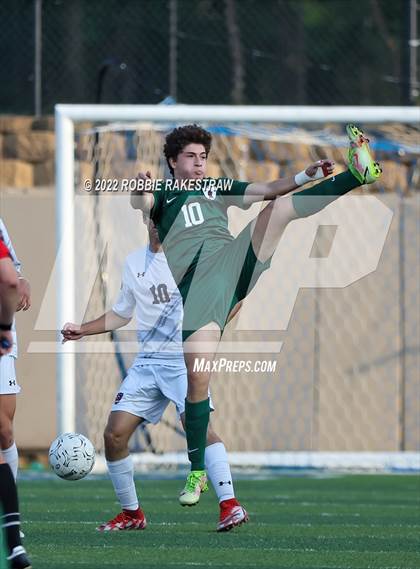 Thumbnail 3 in The Woodlands vs. Lake Travis (UIL 6A Boys Soccer State Semifinal) photogallery.