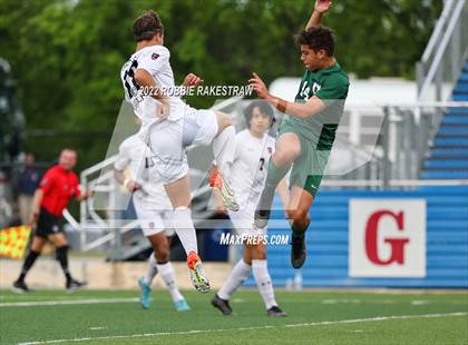 Thumbnail 2 in The Woodlands vs. Lake Travis (UIL 6A Boys Soccer State Semifinal) photogallery.