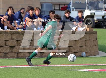 Thumbnail 3 in The Woodlands vs. Lake Travis (UIL 6A Boys Soccer State Semifinal) photogallery.