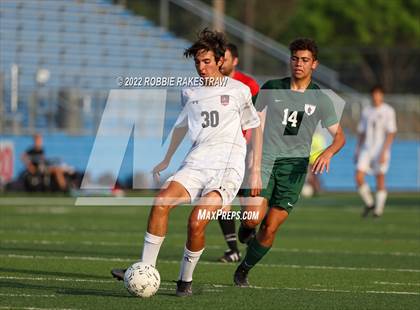 Thumbnail 3 in The Woodlands vs. Lake Travis (UIL 6A Boys Soccer State Semifinal) photogallery.