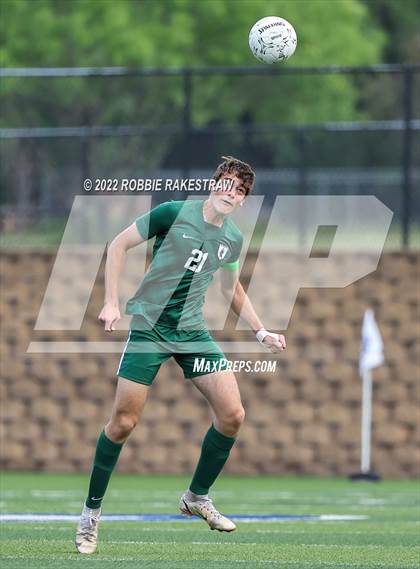 Thumbnail 2 in The Woodlands vs. Lake Travis (UIL 6A Boys Soccer State Semifinal) photogallery.