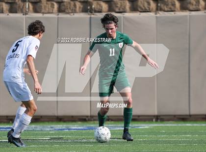 Thumbnail 2 in The Woodlands vs. Lake Travis (UIL 6A Boys Soccer State Semifinal) photogallery.