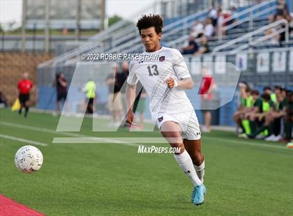 Thumbnail 1 in The Woodlands vs. Lake Travis (UIL 6A Boys Soccer State Semifinal) photogallery.