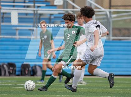 Thumbnail 3 in The Woodlands vs. Lake Travis (UIL 6A Boys Soccer State Semifinal) photogallery.