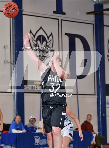 Thumbnail 2 in Bradshaw Christian vs. Pleasant Valley (Dorothy Speck Memorial) photogallery.