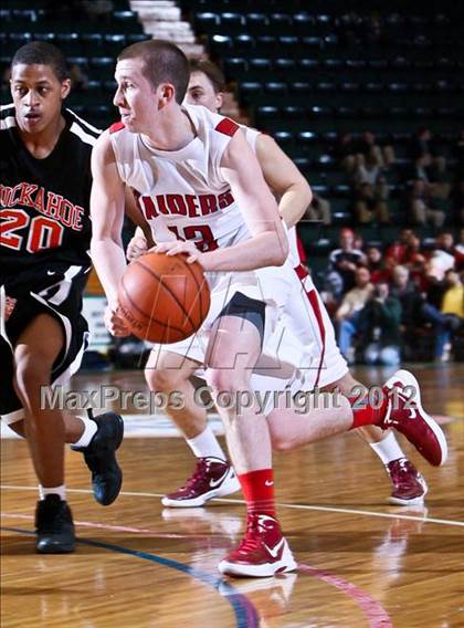 Thumbnail 3 in Mechanicville vs. Tuckahoe (NYSPHSAA Class C Semifinal) photogallery.