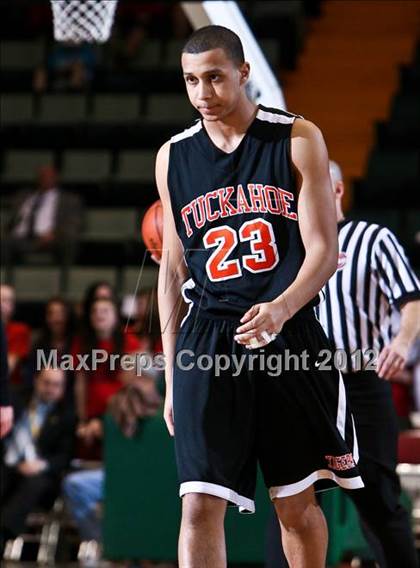 Thumbnail 3 in Mechanicville vs. Tuckahoe (NYSPHSAA Class C Semifinal) photogallery.