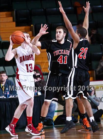 Thumbnail 3 in Mechanicville vs. Tuckahoe (NYSPHSAA Class C Semifinal) photogallery.