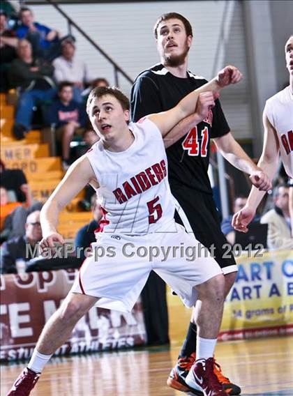 Thumbnail 2 in Mechanicville vs. Tuckahoe (NYSPHSAA Class C Semifinal) photogallery.
