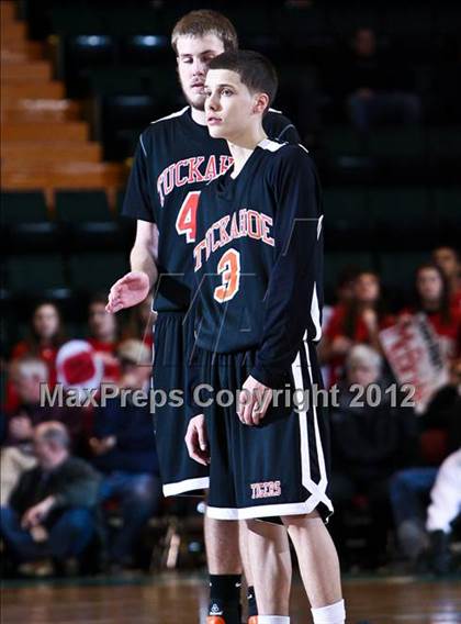 Thumbnail 1 in Mechanicville vs. Tuckahoe (NYSPHSAA Class C Semifinal) photogallery.