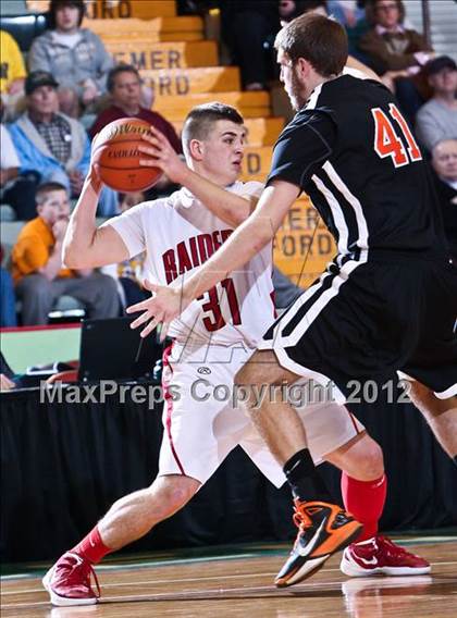 Thumbnail 2 in Mechanicville vs. Tuckahoe (NYSPHSAA Class C Semifinal) photogallery.