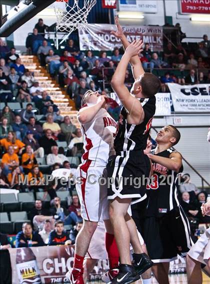 Thumbnail 2 in Mechanicville vs. Tuckahoe (NYSPHSAA Class C Semifinal) photogallery.