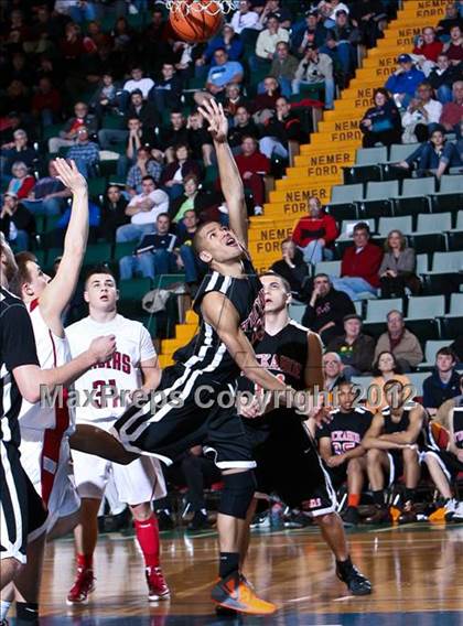 Thumbnail 3 in Mechanicville vs. Tuckahoe (NYSPHSAA Class C Semifinal) photogallery.