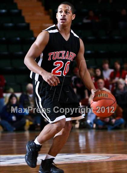 Thumbnail 2 in Mechanicville vs. Tuckahoe (NYSPHSAA Class C Semifinal) photogallery.