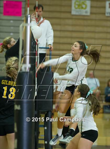 Thumbnail 2 in Basha vs Gilbert (Gilbert Invitational) photogallery.