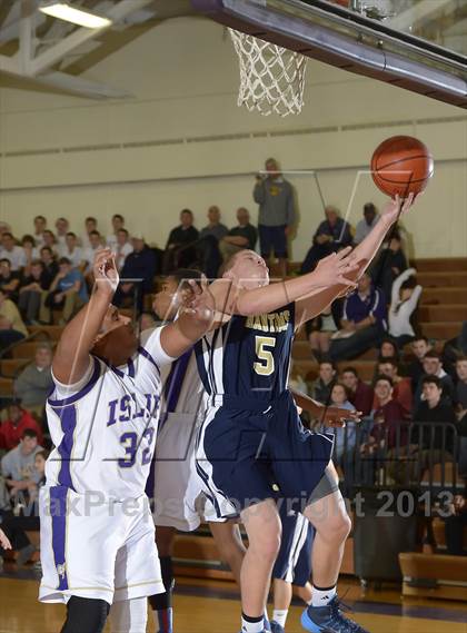 Thumbnail 2 in Islip vs Bayport-Bluepoint (Islip Holiday Tornament) photogallery.