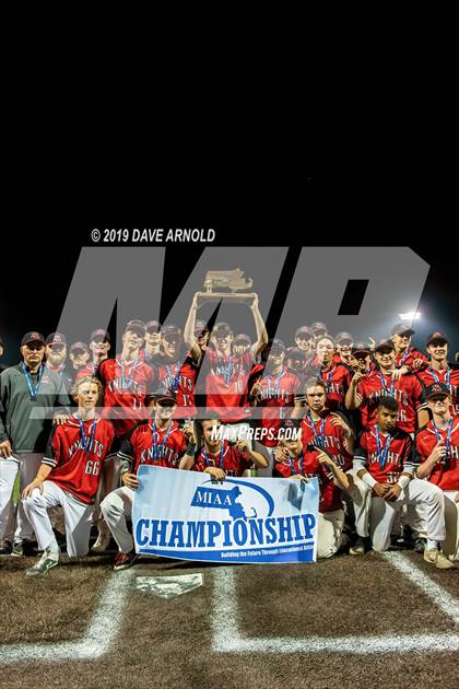 Thumbnail 3 in North Andover vs. St. John's Prep (MIAA Division 1A Final) photogallery.