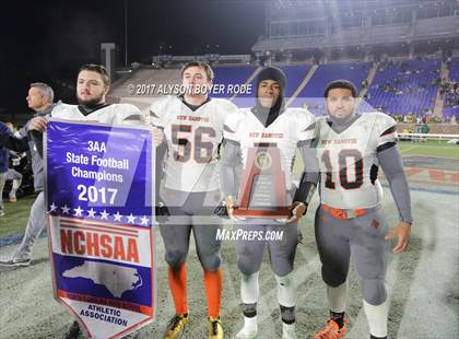 Thumbnail 3 in New Hanover vs. A.C. Reynolds (NCHSAA 3AA Final) photogallery.
