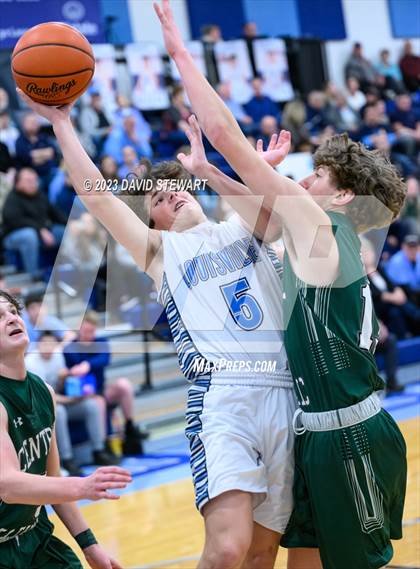 Thumbnail 3 in Canton Central Catholic @ Louisville photogallery.
