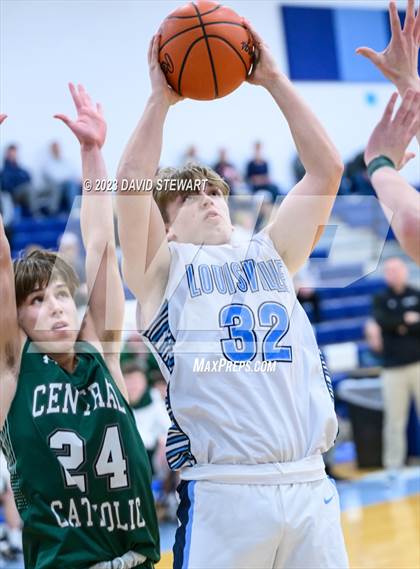 Thumbnail 3 in Canton Central Catholic @ Louisville photogallery.