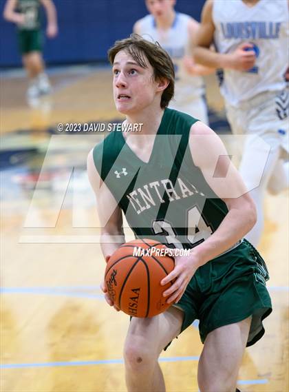 Thumbnail 2 in Canton Central Catholic @ Louisville photogallery.