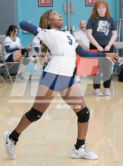 Thumbnail 2 in American Leadership Academy - Anthem South vs Sequoia Pathway (Epic Tourneys Volleyball Invite) photogallery.