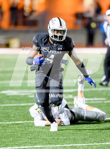 Thumbnail 3 in Placer vs. Capital Christian (CIF SJS D3 Final) photogallery.