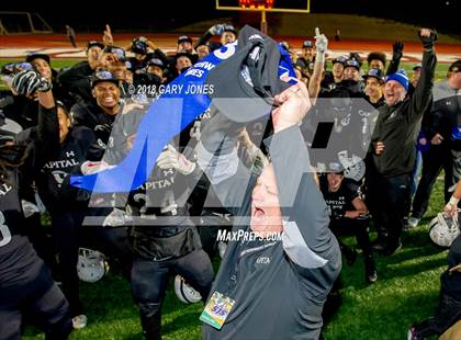 Thumbnail 1 in Placer vs. Capital Christian (CIF SJS D3 Final) photogallery.