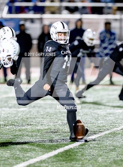 Thumbnail 1 in Placer vs. Capital Christian (CIF SJS D3 Final) photogallery.