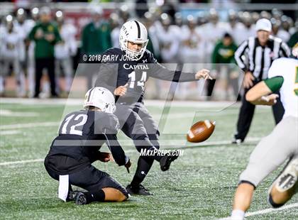 Thumbnail 3 in Placer vs. Capital Christian (CIF SJS D3 Final) photogallery.