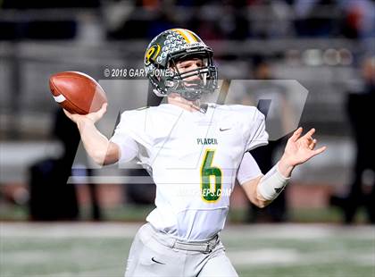 Thumbnail 1 in Placer vs. Capital Christian (CIF SJS D3 Final) photogallery.