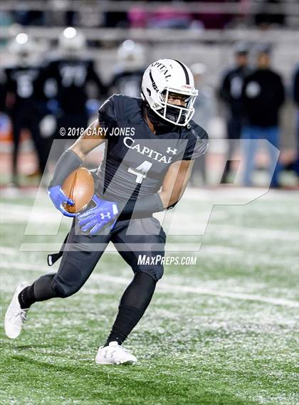 Thumbnail 1 in Placer vs. Capital Christian (CIF SJS D3 Final) photogallery.