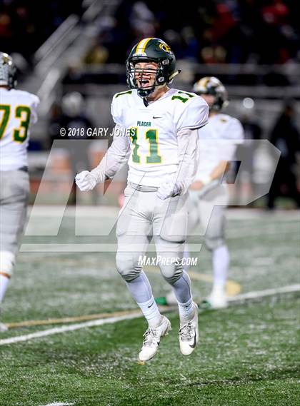 Thumbnail 3 in Placer vs. Capital Christian (CIF SJS D3 Final) photogallery.
