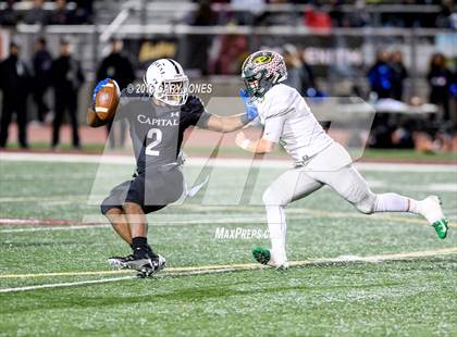 Thumbnail 2 in Placer vs. Capital Christian (CIF SJS D3 Final) photogallery.