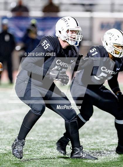 Thumbnail 1 in Placer vs. Capital Christian (CIF SJS D3 Final) photogallery.