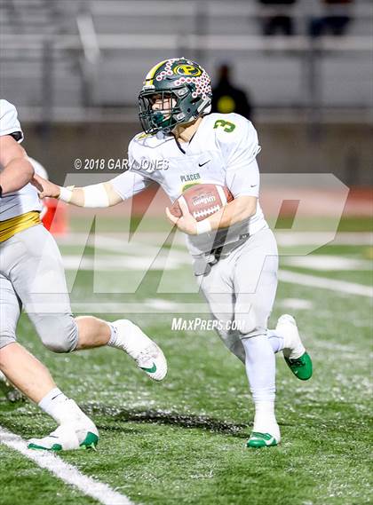 Thumbnail 3 in Placer vs. Capital Christian (CIF SJS D3 Final) photogallery.