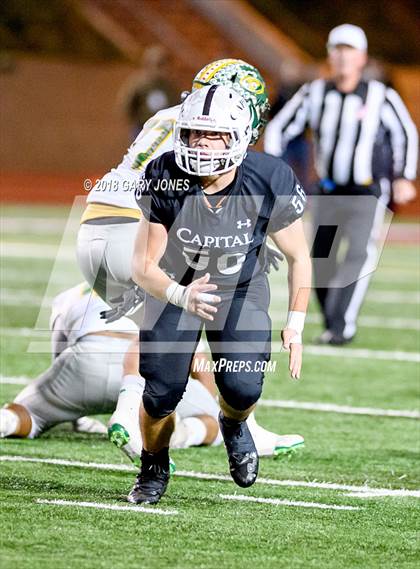 Thumbnail 2 in Placer vs. Capital Christian (CIF SJS D3 Final) photogallery.