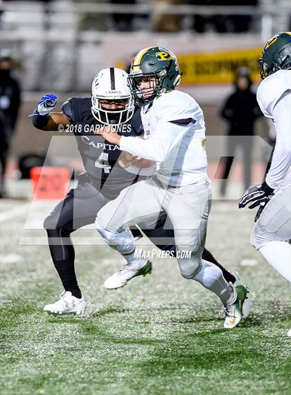 Thumbnail 1 in Placer vs. Capital Christian (CIF SJS D3 Final) photogallery.