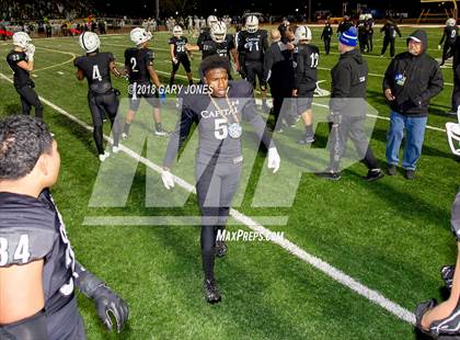 Thumbnail 1 in Placer vs. Capital Christian (CIF SJS D3 Final) photogallery.