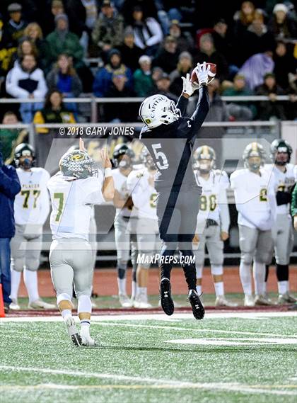 Thumbnail 3 in Placer vs. Capital Christian (CIF SJS D3 Final) photogallery.