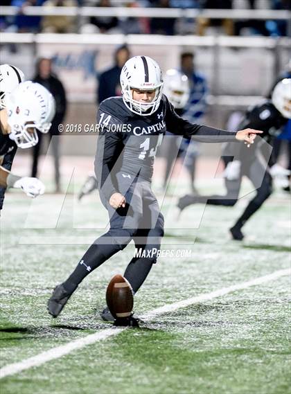 Thumbnail 2 in Placer vs. Capital Christian (CIF SJS D3 Final) photogallery.